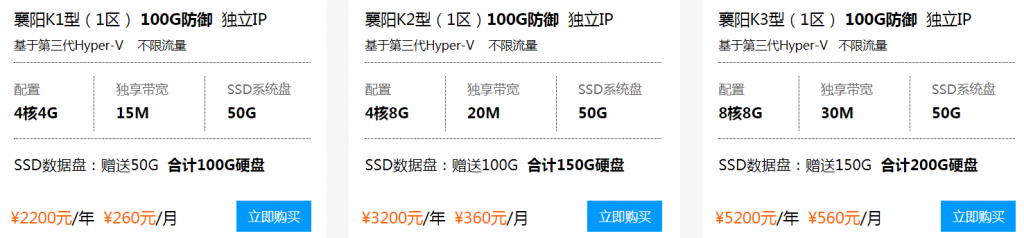 标准互联襄阳电信100G高防VPS火热促销中，7月10－15日下单内存翻倍 续费不变