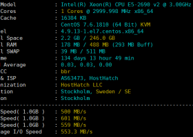 Hosthatch大硬盘VPS补货：伦敦/芝加哥/KVM架构，250G硬盘15美元/年，3TB硬盘84美元/年