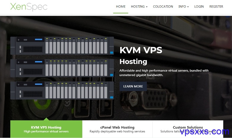 XenSpec美国圣何塞/芝加哥VPS：1核1G/10GB SSD/无限流量/1Gbps/2.95美元/月起，支持支付宝