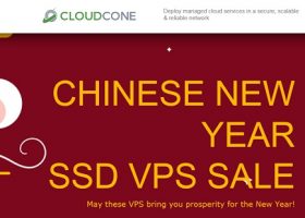 【cloudcone】鼠年促销：洛杉矶CN2 GIA线路VPS，SSD硬盘，2美元/月，17.95美元/年，支持支付宝