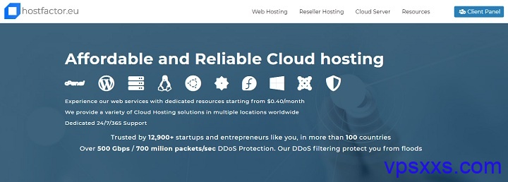 「HostFactor」罗马尼亚/摩尔多瓦/美国俄勒冈/密苏里州无限流量高防VPS，免费windows系统，9欧元/月起