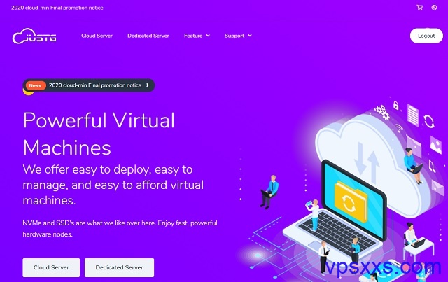 justg俄罗斯vps：CN2 GIA线路，39.99美元/年起，莫斯科机房，支持支付宝微信