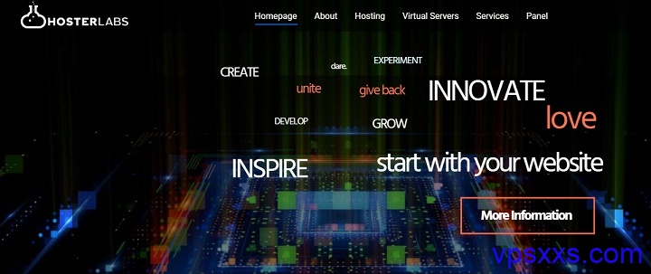 Hosterlabs：美国虚拟主机0.6美元/月，加拿大VPS 0.7美元/月，德国AMD VPS 2.4美元/月，加密货币支付优惠更大
