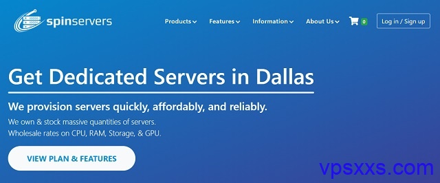 spinservers美国圣何塞VPS五折：7美元/月，1Gbps直连限制流量或10M CN2 GIA无限流量，支持支付宝