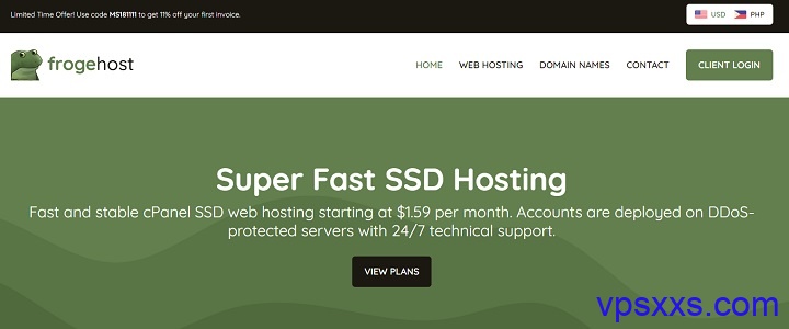 FrogeHost美国凤凰城/保加利亚VPS：4.2美元/月，达拉斯/英国Ryzen 5950X VPS，5.2​​5美元/月