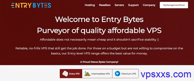 entrybytes：2美元/月起，支持支付宝/微信，日本/新加坡/英国/荷兰/美国洛杉矶/纽约/迈阿密机房