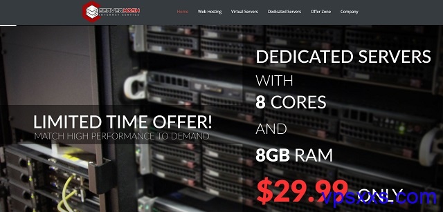 ServerHosh：美国西雅图/达拉斯/荷兰vps，无限流量，可选Windows2012，5.99美元/月，荷兰独服80美元/月