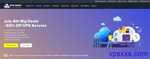 DatabaseMart美国Linux VPS 3.5美元/首月，Windows VPS 5美元/首月，硬件独享/无限流量/30天退款保证