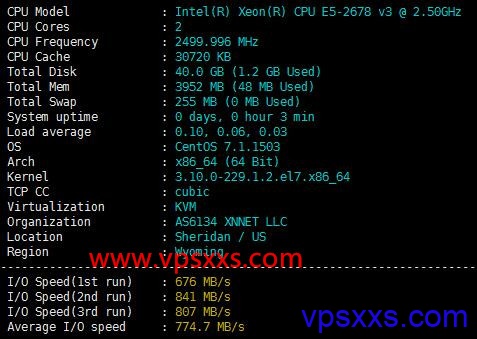 HostKVM韩国VPS硬件测试