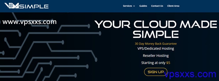 VMsimple美国/欧洲VPS：1核1G/30GB SSD/无限流量/1Gbps带宽/4.5美元/月
