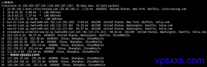 RackNerd美国纽约vps移动回程