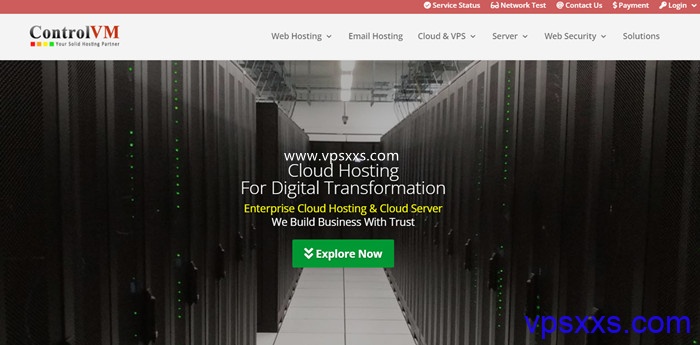 ControlVM中国香港/新加坡/美国洛杉矶/马来西亚VPS：5.9美元/月，支持支付宝/Paypal