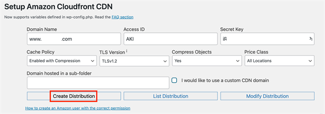 Create Distribution