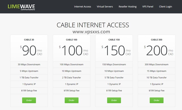 Limewave美国西雅图VPS：10TB月流量/2.7美元/月，送双倍内存+双倍流量+六折，加拿大国庆节促销