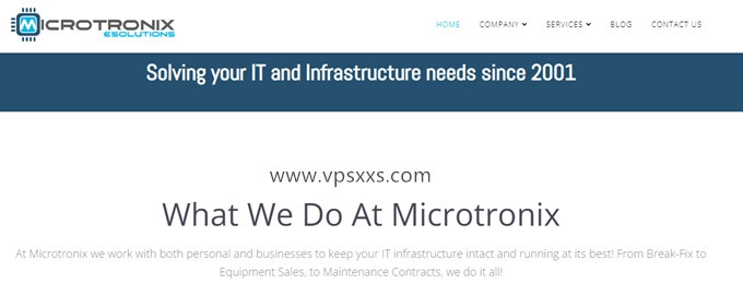 Microtronix美国VPS：1核512M/20GB SSD/无限流量/100Gbps DDoS防御/2美元/月，俄亥俄州机房