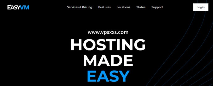 EasyVM美国KVM VPS：2.24美元/月，4机房可选，达拉斯Ryzen VPS 3美元/月，都送双倍流量