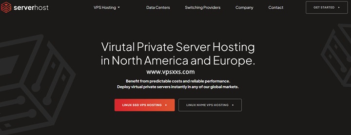 ServerHost美国VPS：1美元/月，荷兰/德国VPS 2美元/月，7个机房可选，全部无限流量