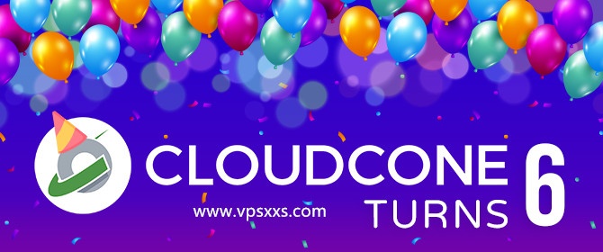 【补货】cloudcone六岁生日特卖美国洛杉矶SC2套餐：18.71美元/年，无限流量/纯SSD硬盘/每日备份，支持支付宝/Paypal