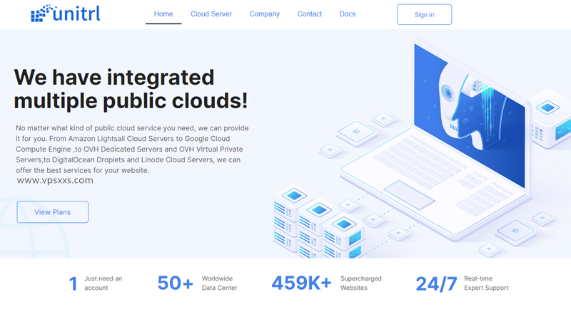 Unitrl云服务器：36元/月起，AWS/DigitalOcean/谷歌云/Linode全球机房可选