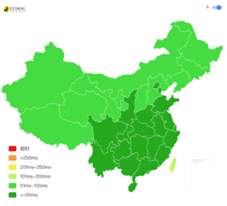 华瑞云香港CN2GIA路线国内ping