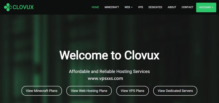 Clovux加拿大/法国无限流量VPS：Ryzen 7 5800X/i7-6700K，可选Windows7/10，1.3Tbps+DDoS防护