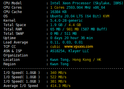 XSX Networt香港VPS测评：电信去程CN2三网回程直连，香港原生IP解锁Netflix等流媒体但不解锁Tiktok