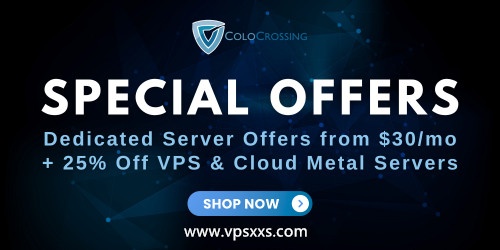 ColoCrossing美国VPS：10美元/年，1.66美元/月，洛杉矶/纽约/芝加哥/达拉斯机房，支持支付宝/Paypal