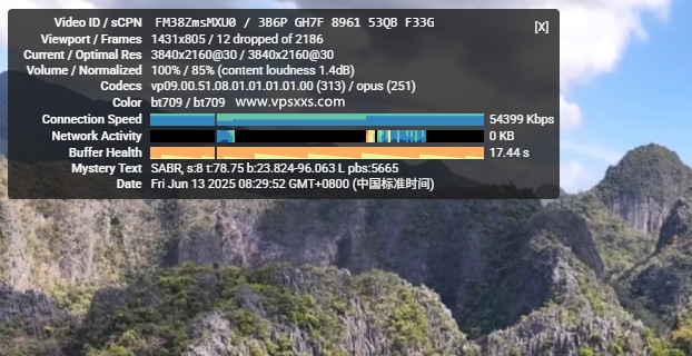 justhost荷兰VPS看youtube