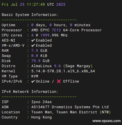 OrangeVPS香港机房CPU升级