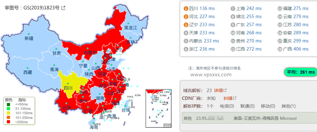 RackNerd爱尔兰VPS国内ping