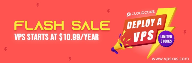 cloudcone闪购年付10.99美元服务器