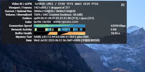 丽萨主机美国芝加哥家宽VPS看youtube