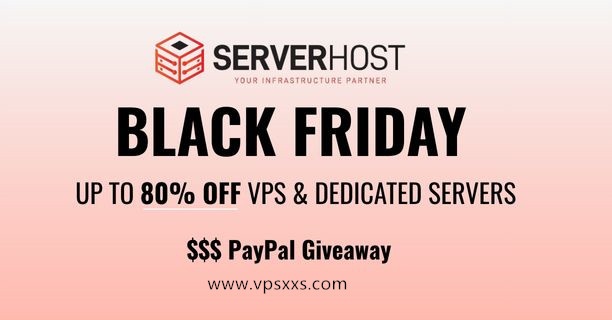 ServerHost2025年黑色星期五促销