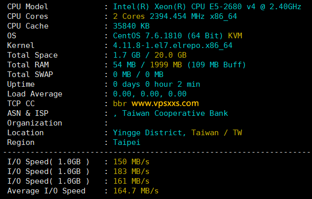 丽萨主机台湾VPS测评（103段）：ping0判断原生台湾家庭带宽IP，电信往返CN2 GIA线路，看视频16万+速度