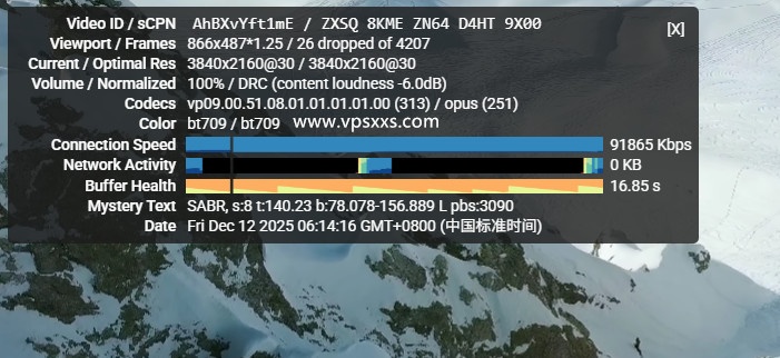六六云德国原生IP VPS看youtube