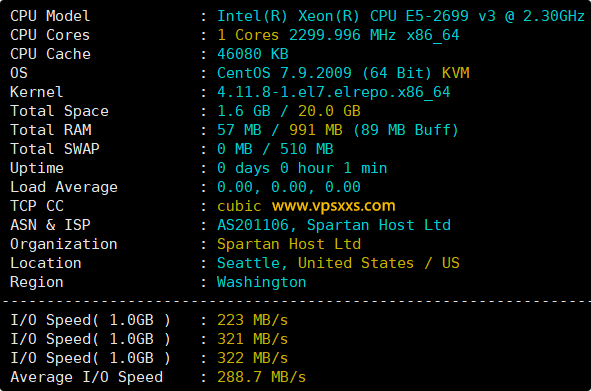 Tudcloud美国西雅图VPS测评：三网往返直连回程强制AS4837，美国原生IP看视频10万+速度，带防御适合建站