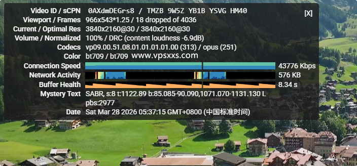 荫云西班牙双ISP VPS看youtube