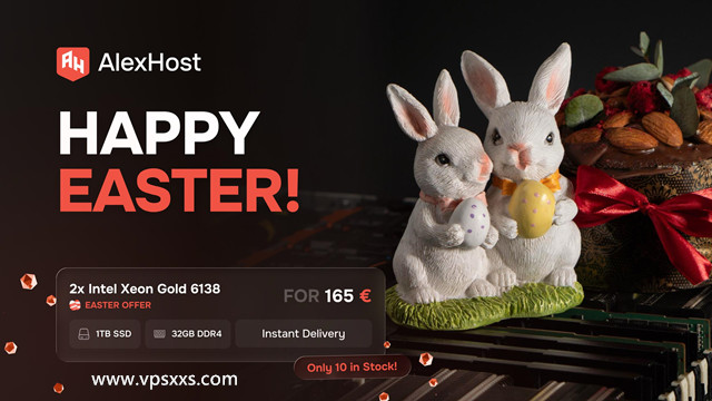 AlexHost2026年复活节促销