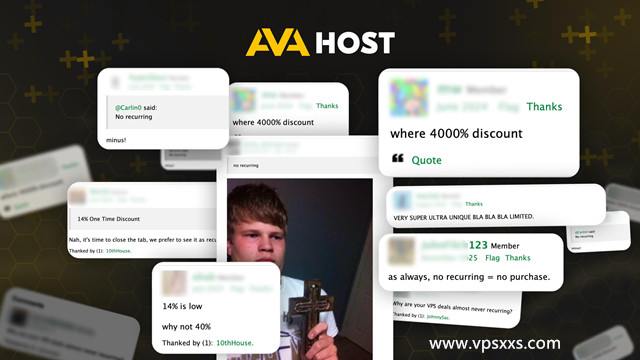 Ava.Hosting愚人节抗投诉VPS特惠