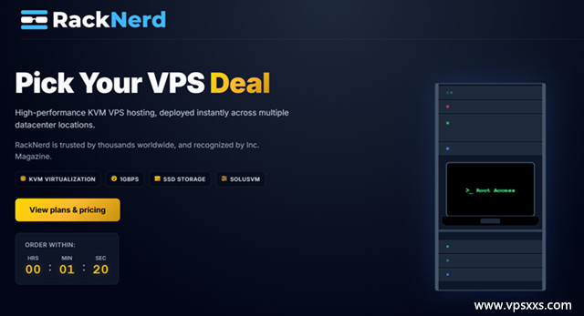 RackNerd2026最新促销套餐