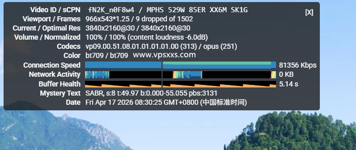 StarryDNS新加坡VPS看youtube
