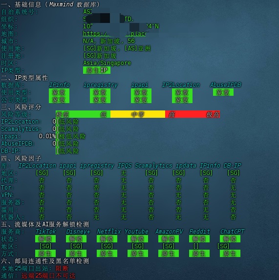 ZoroCloud新加坡Residential BGP