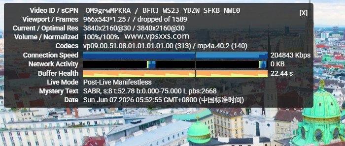 搬瓦工新加坡SG_8 VPS看youtube