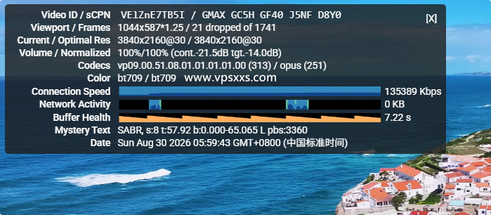 QQG.NET美国9929 VPS看youtube