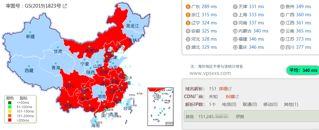 Mejiro Network新加坡VPS到国内的延迟速度测试