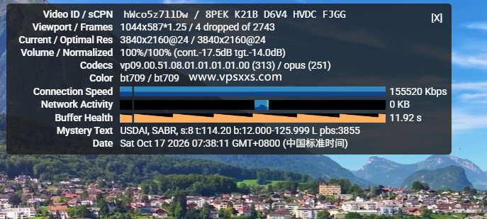 ServerHost美国达拉斯VPS看youtube
